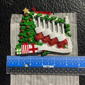 Christmas Ornament- Family of (4)